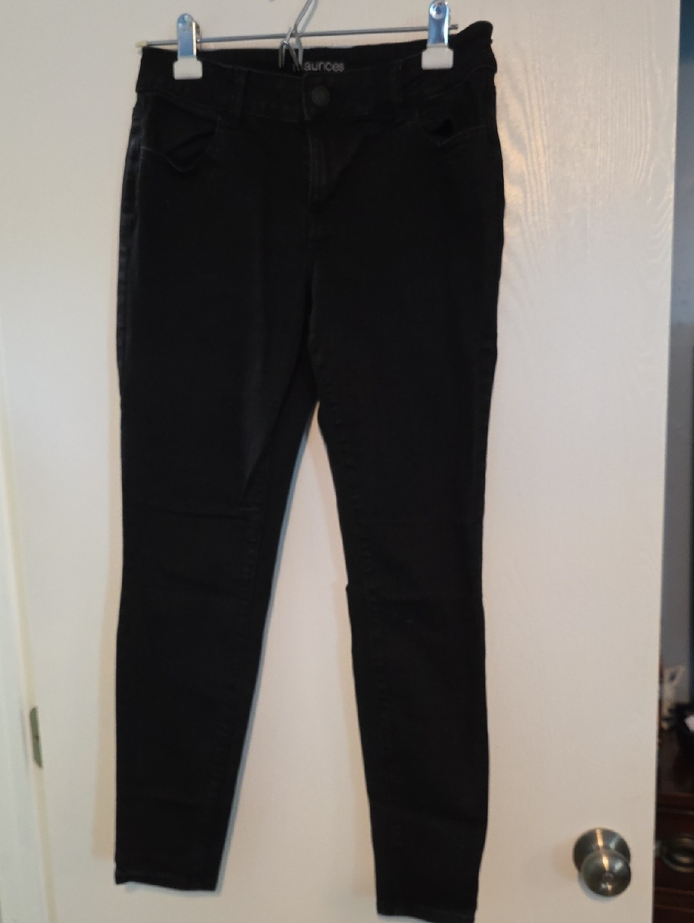 Maurices Black Skinny Jeans for Women
